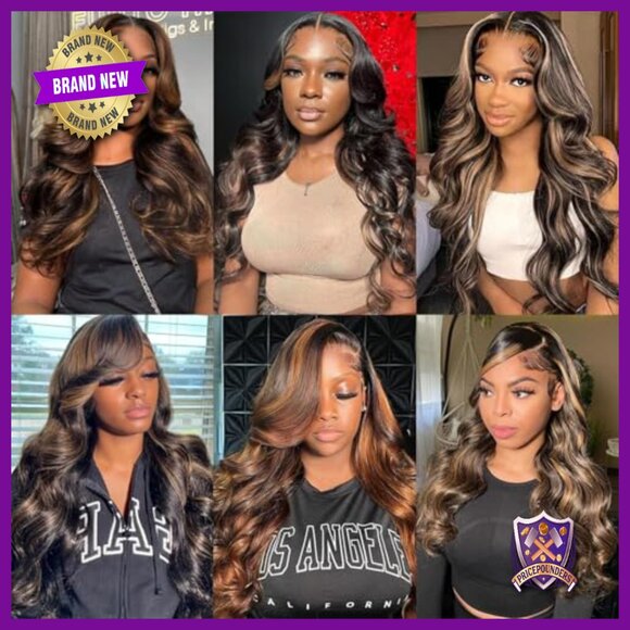 13x6 HD Lace Front Wig Human Hair Body Wave 200 Density 28 Inch